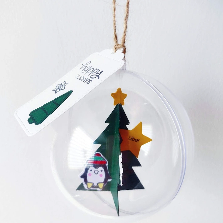 Globos navideños – Uber Bogotá (Edición 2022)