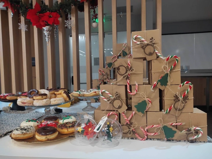 Globos navideños y empaques en caja – Uber Bogotá (Edición 2022)