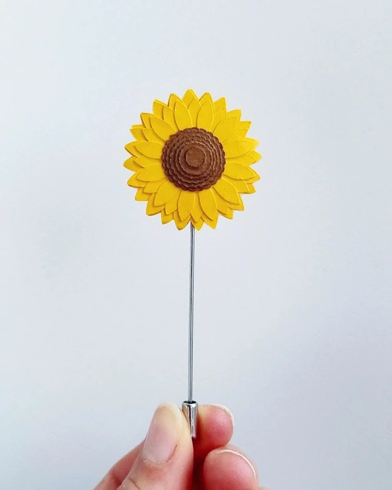 Girasol vista diseño frontal
